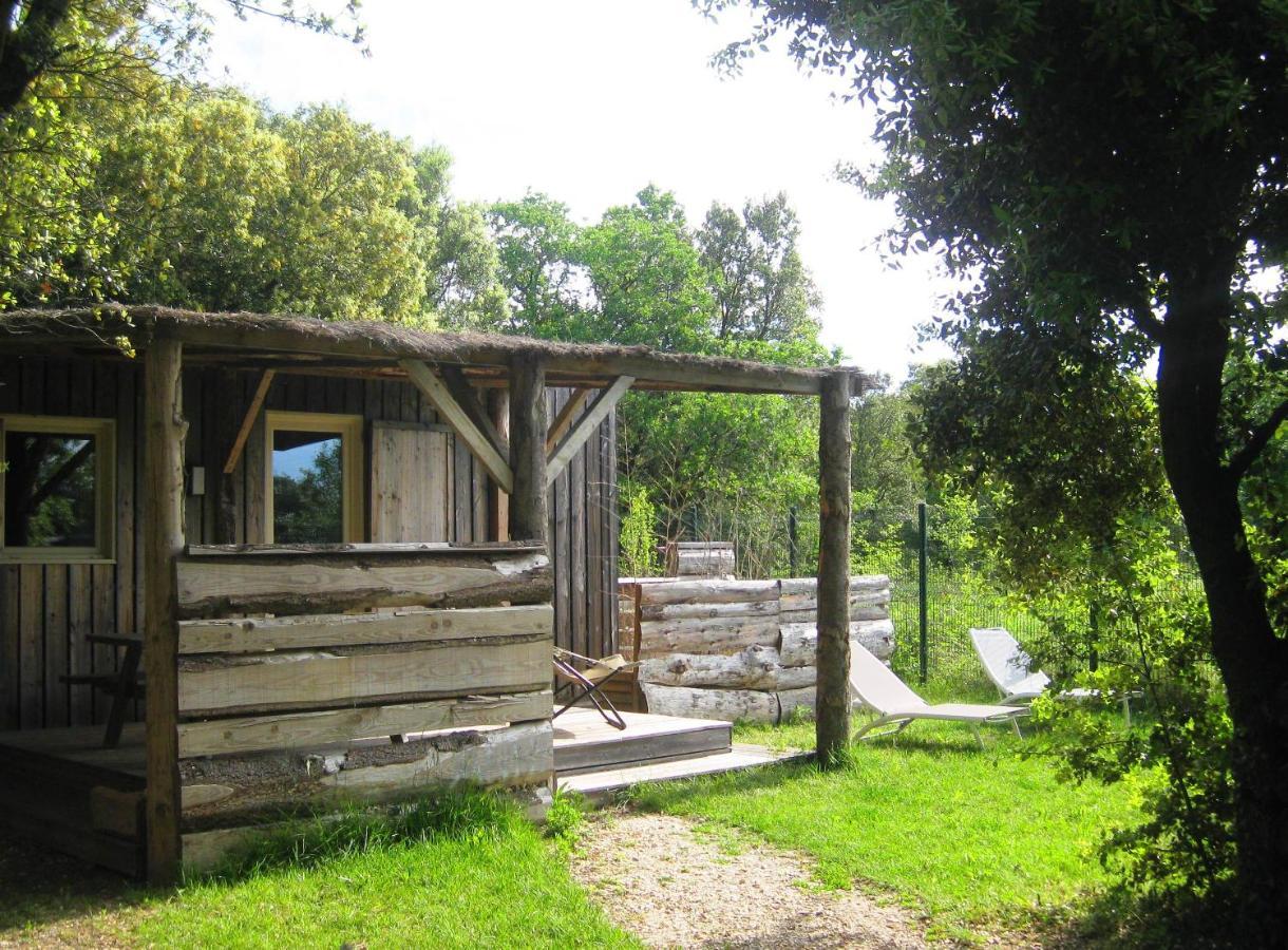 Lodges En Provence - Ecogites & Restaurant Insolites Richerenches Ngoại thất bức ảnh